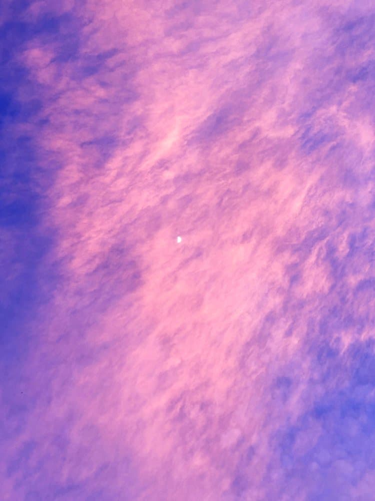 Purple sky